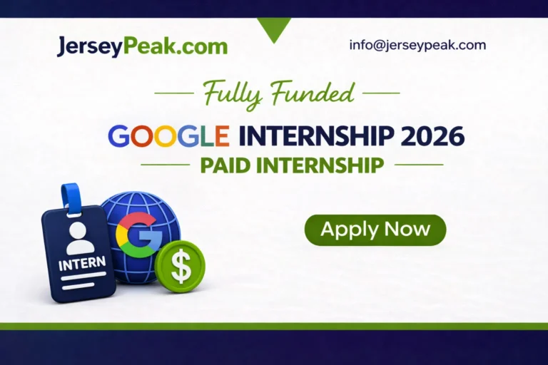Google internship program 2026 announcement