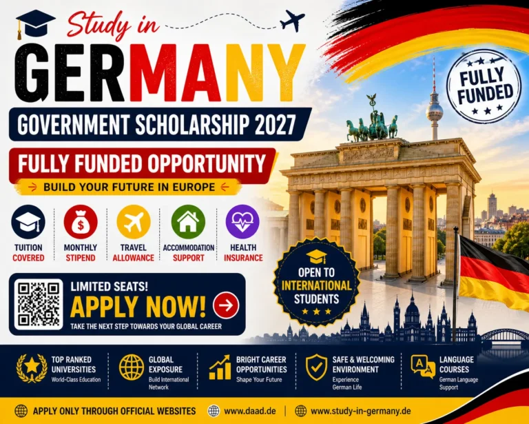 Germany Government Scholarship 2027 (Fully Funded)